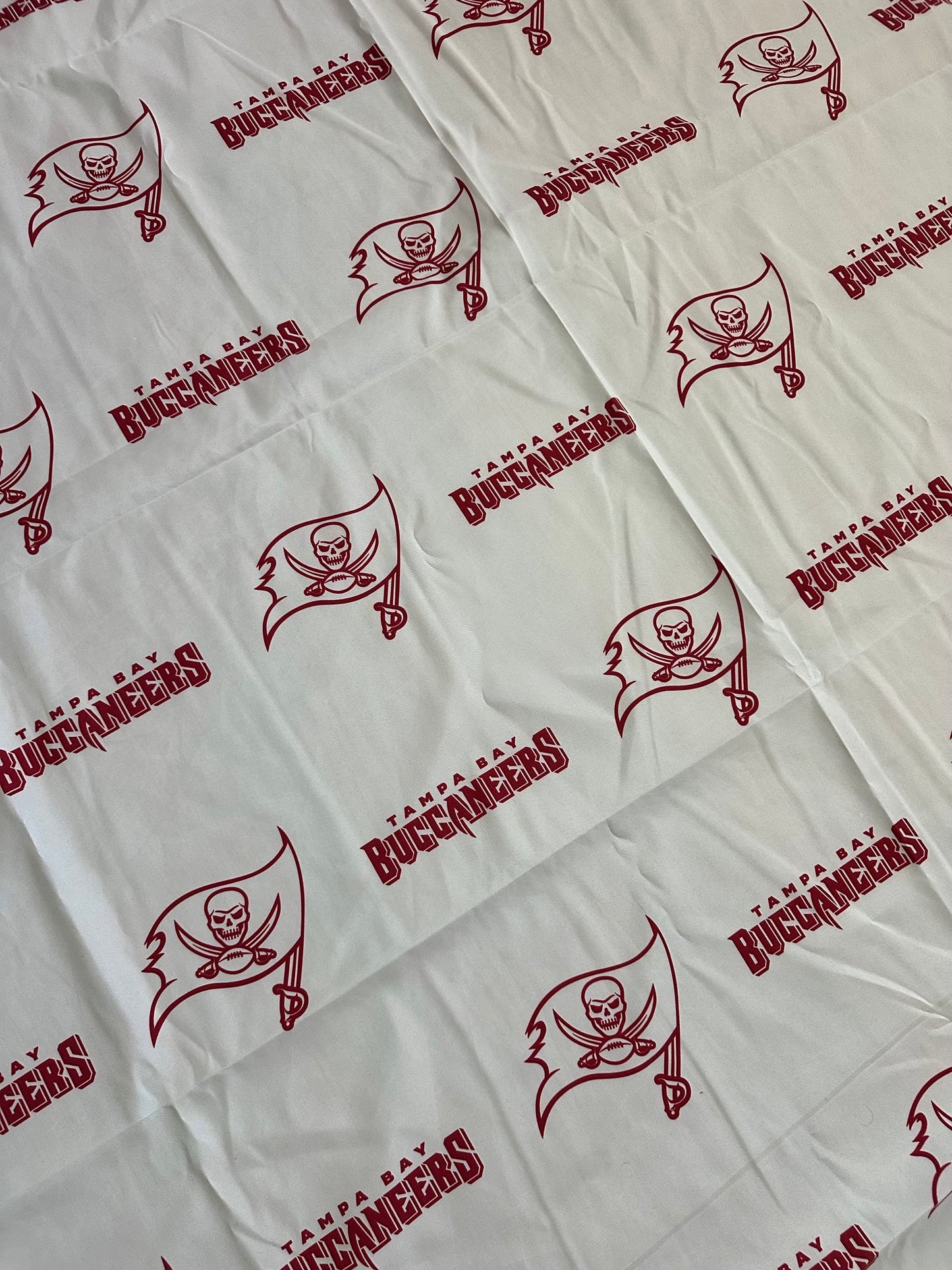 Tampa Bay Buccaneers Twin Flat Sheet