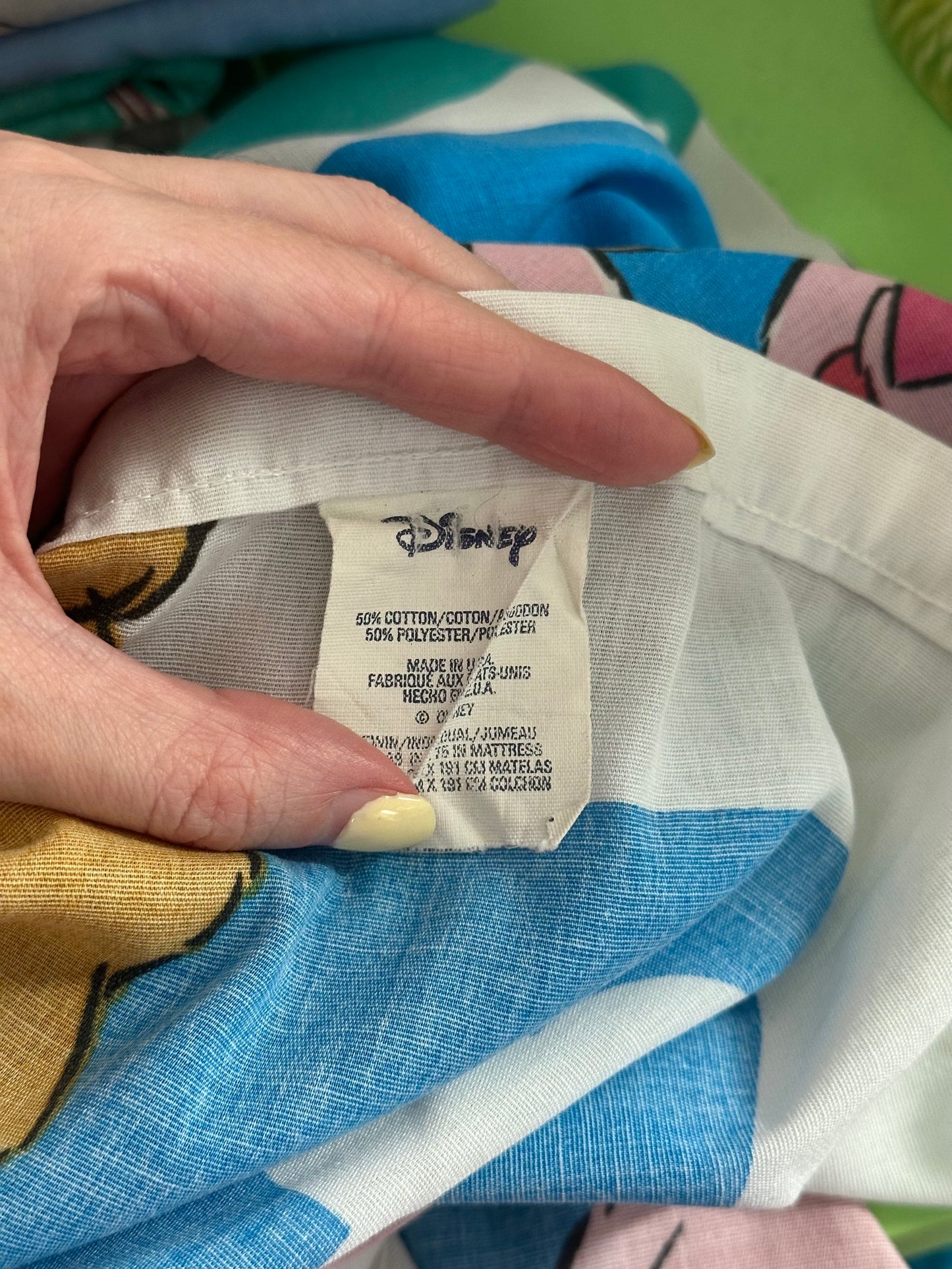 Pooh Twin Flat Sheet