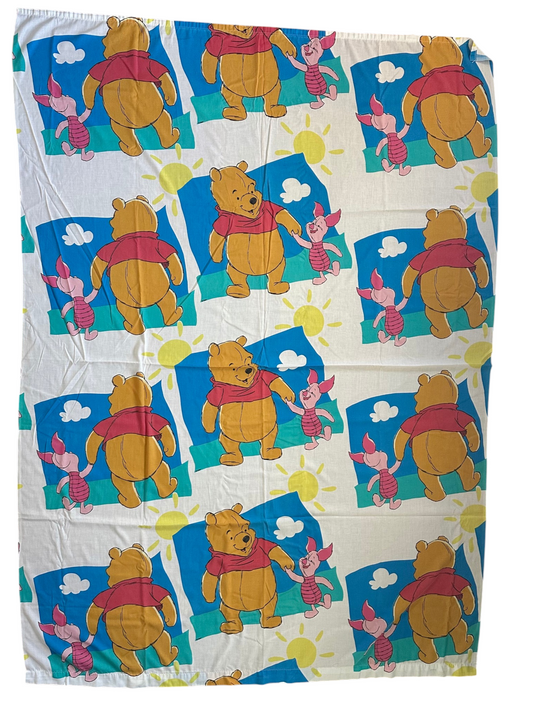 Pooh Twin Flat Sheet