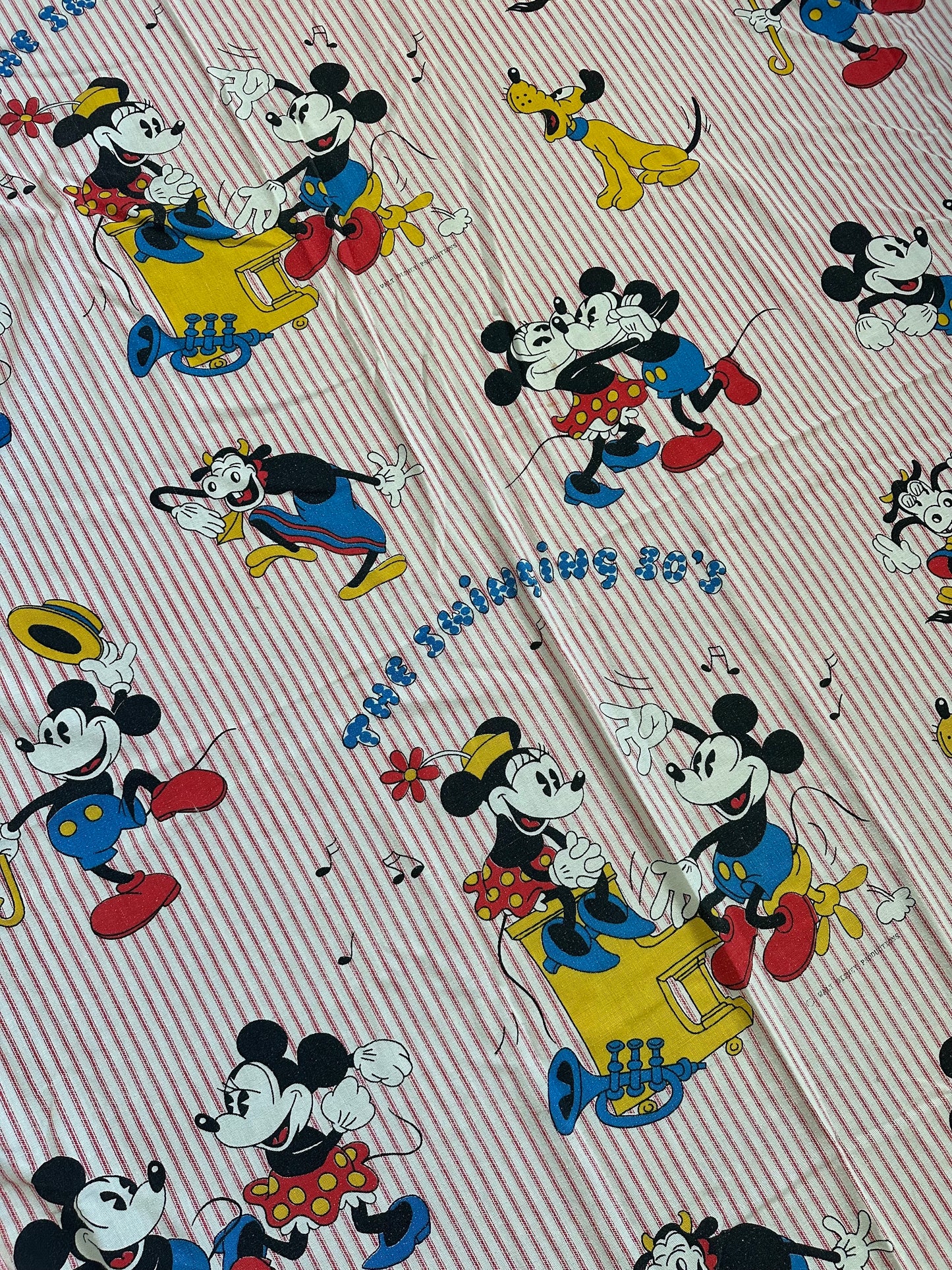 Mickey and Friends Twin Bed Cover