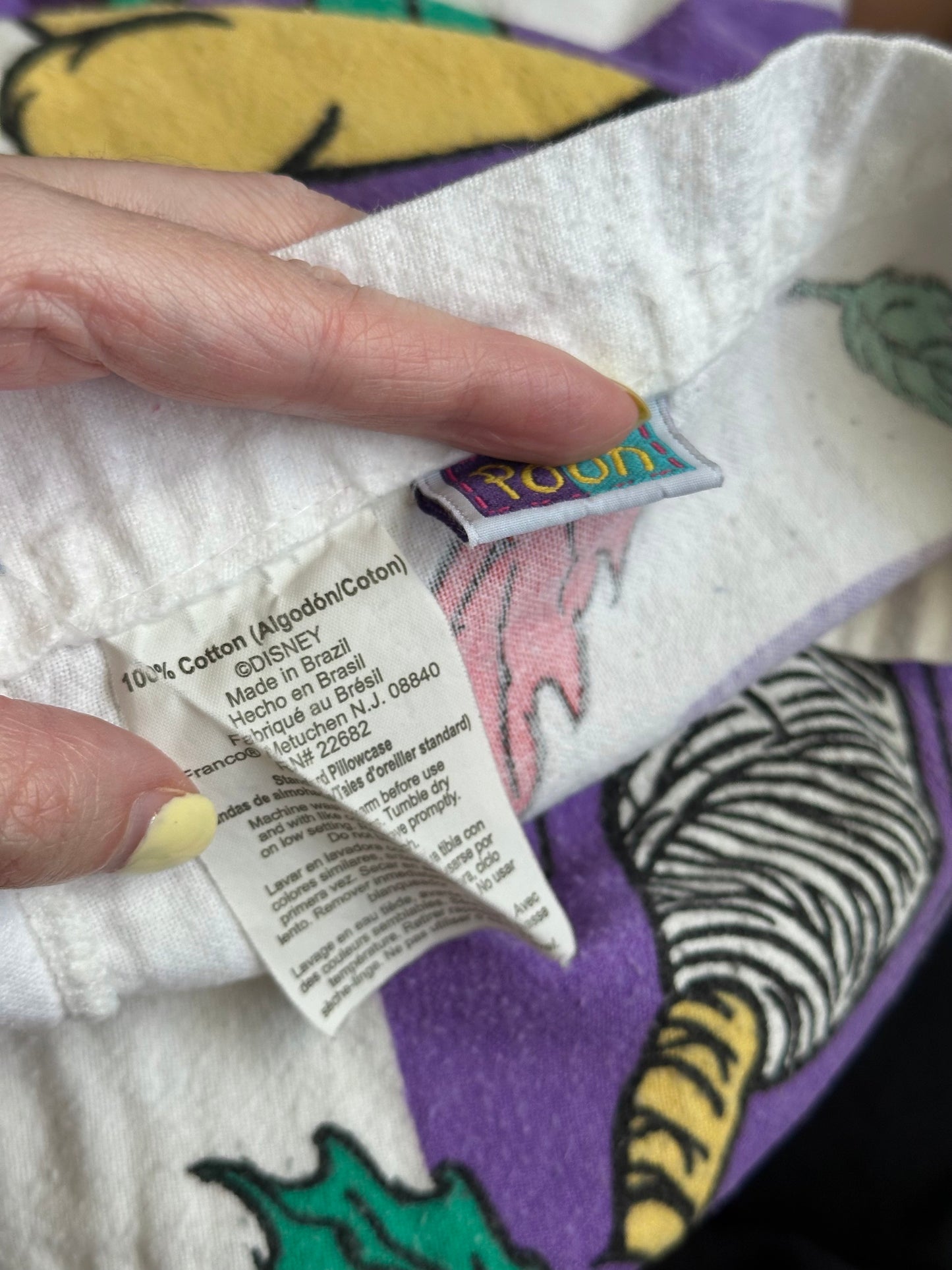 Pooh Flannel Pillowcase