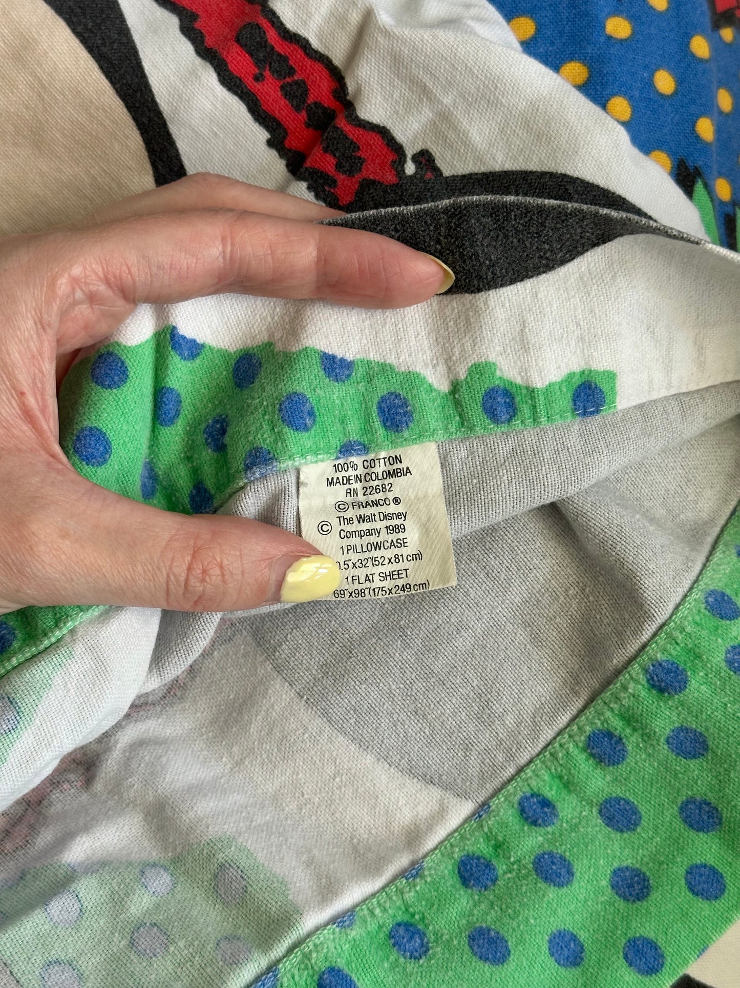 Mickey Flannel Pillowcase