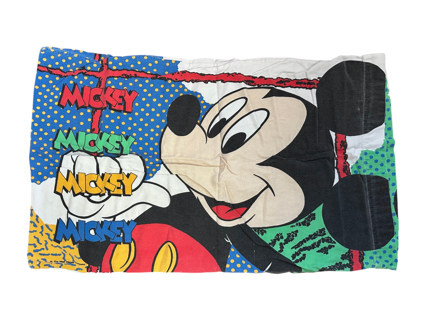 Mickey Flannel Pillowcase