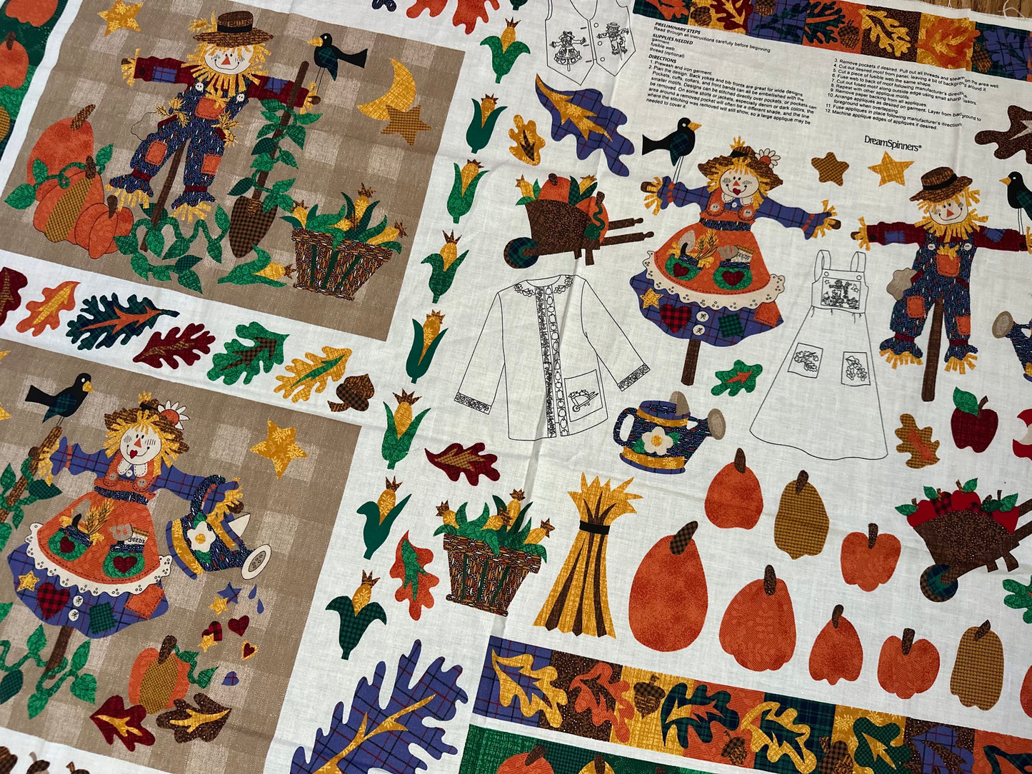 Autumn Applique Fabric 1