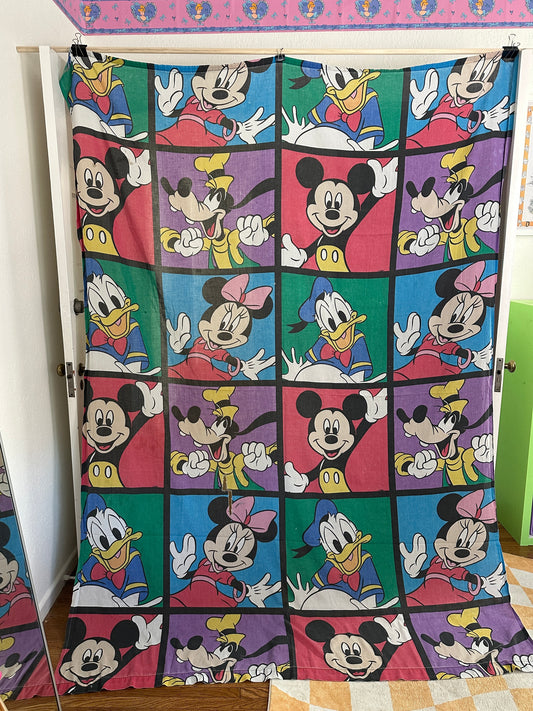 Mickey and Friends Twin Flat Sheet 1