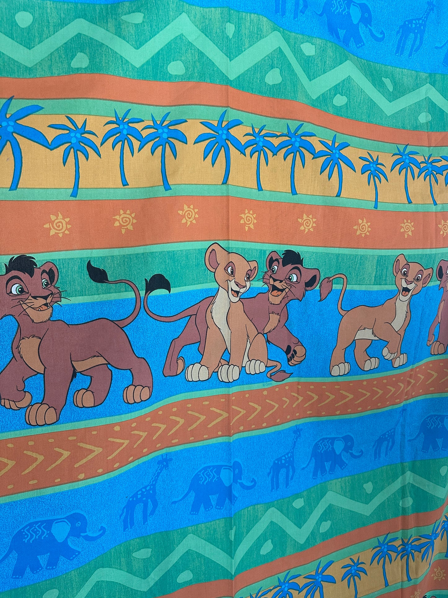 Lion King 2 Twin Flat Sheet