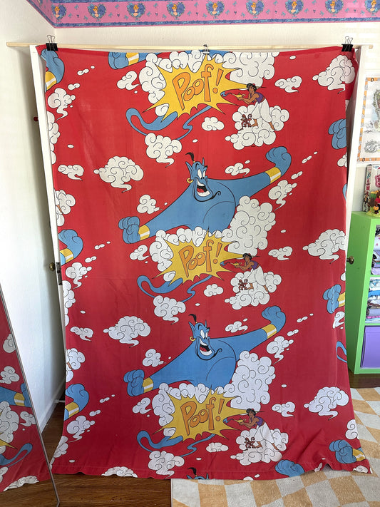 Genie Aladdin Twin Flat Sheet