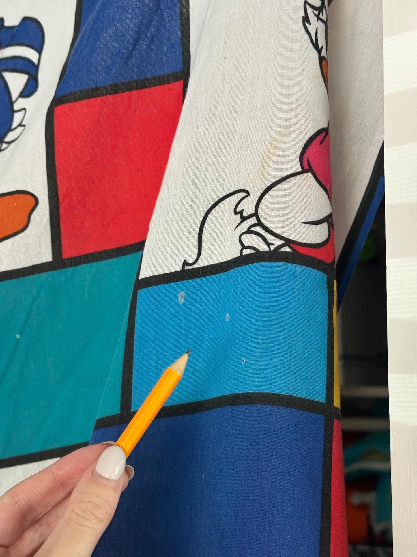 Mickey and Friends Twin Flat Sheet