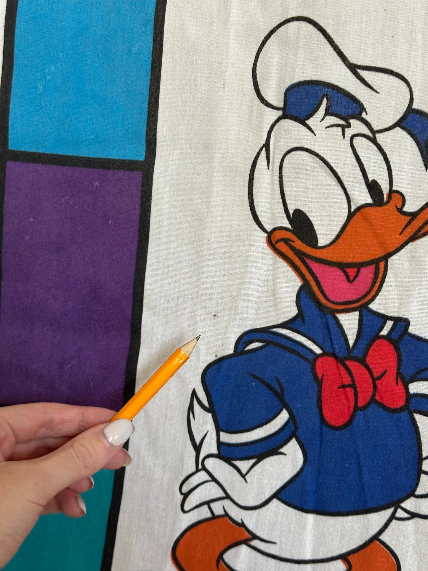 Mickey and Friends Twin Flat Sheet