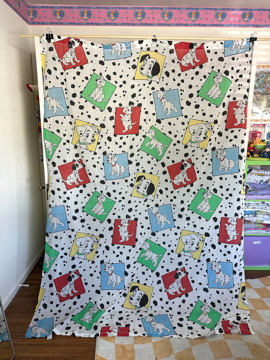 101 Dalmatians Twin Flat Sheet