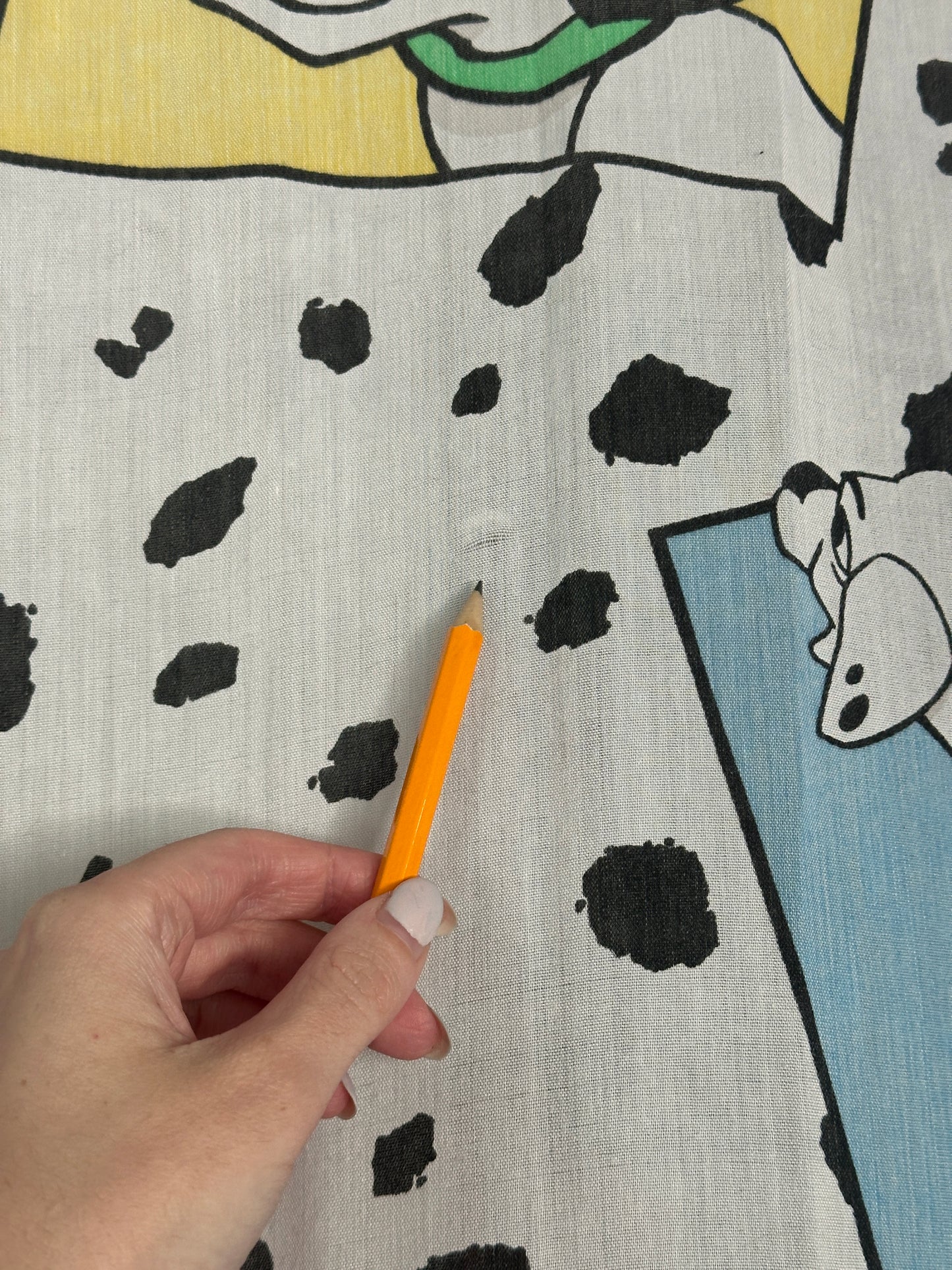101 Dalmatians Twin Flat Sheet