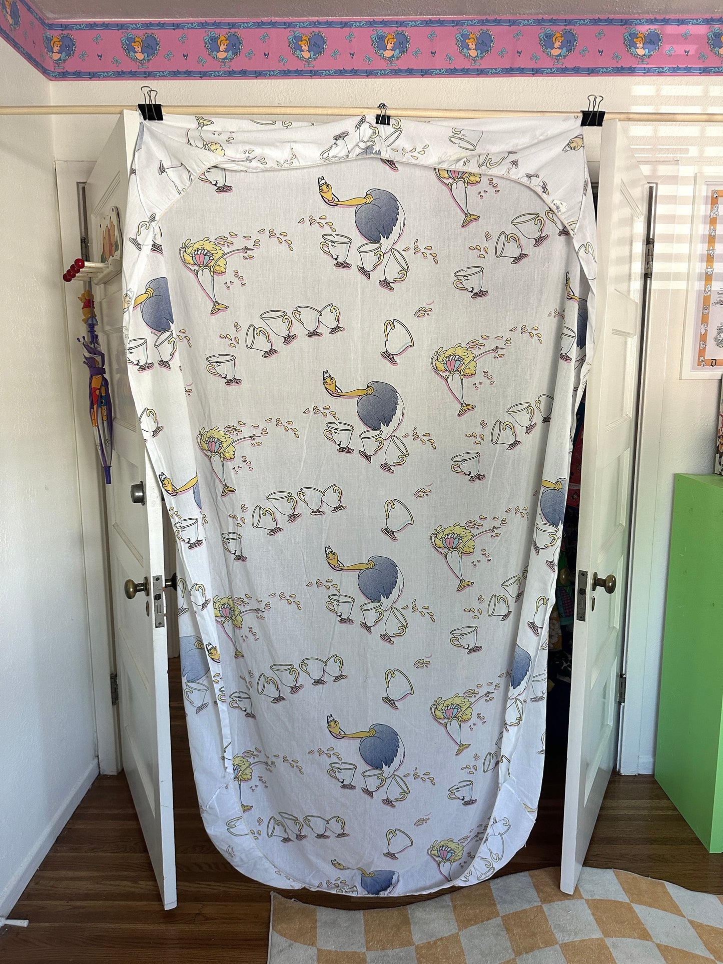 Beauty and the Beast Twin Fitted Sheet 1