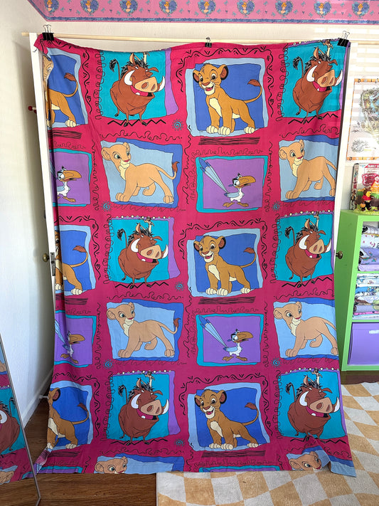 Lion King Twin Flat Sheet