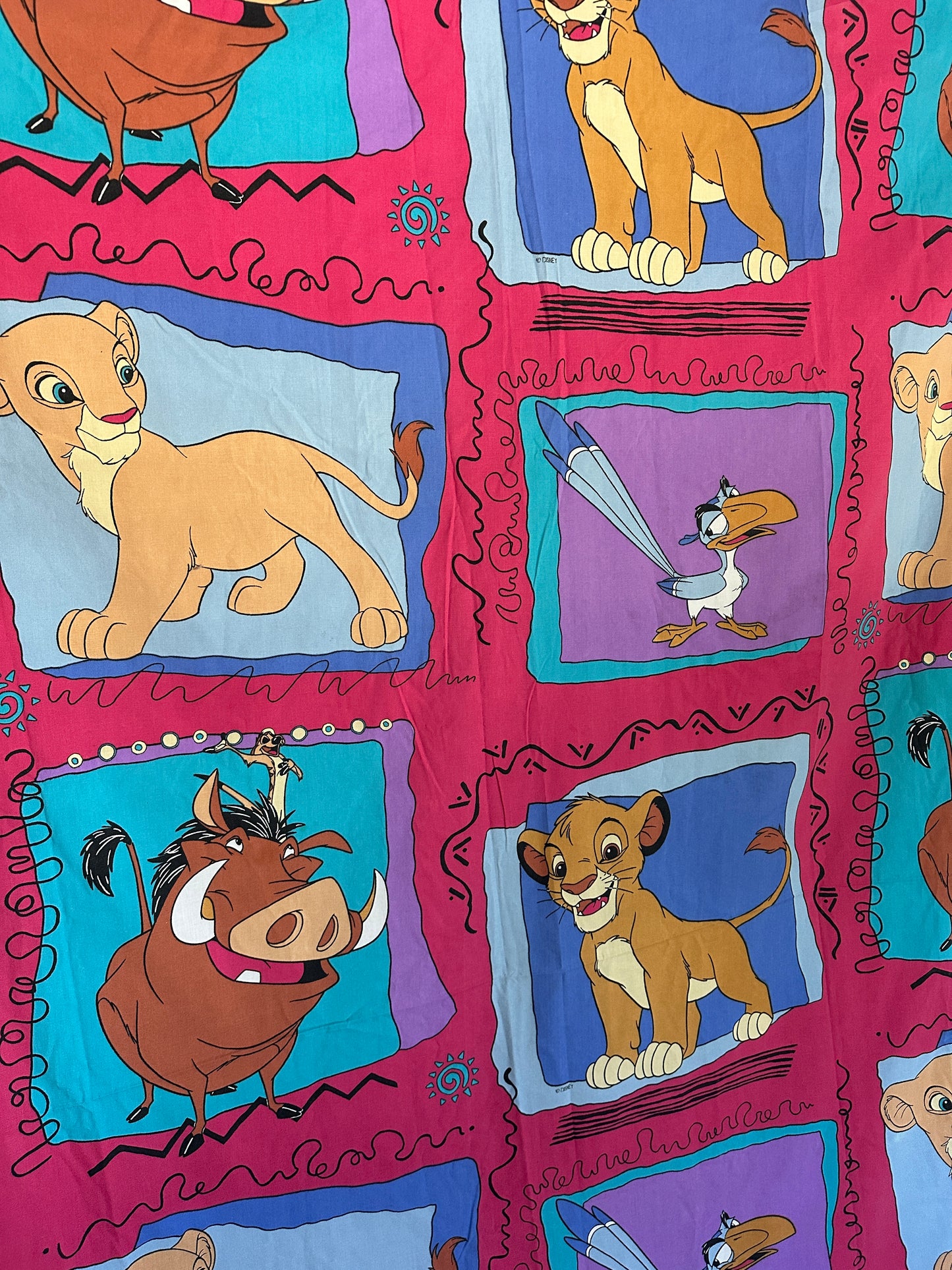 Lion King Twin Flat Sheet