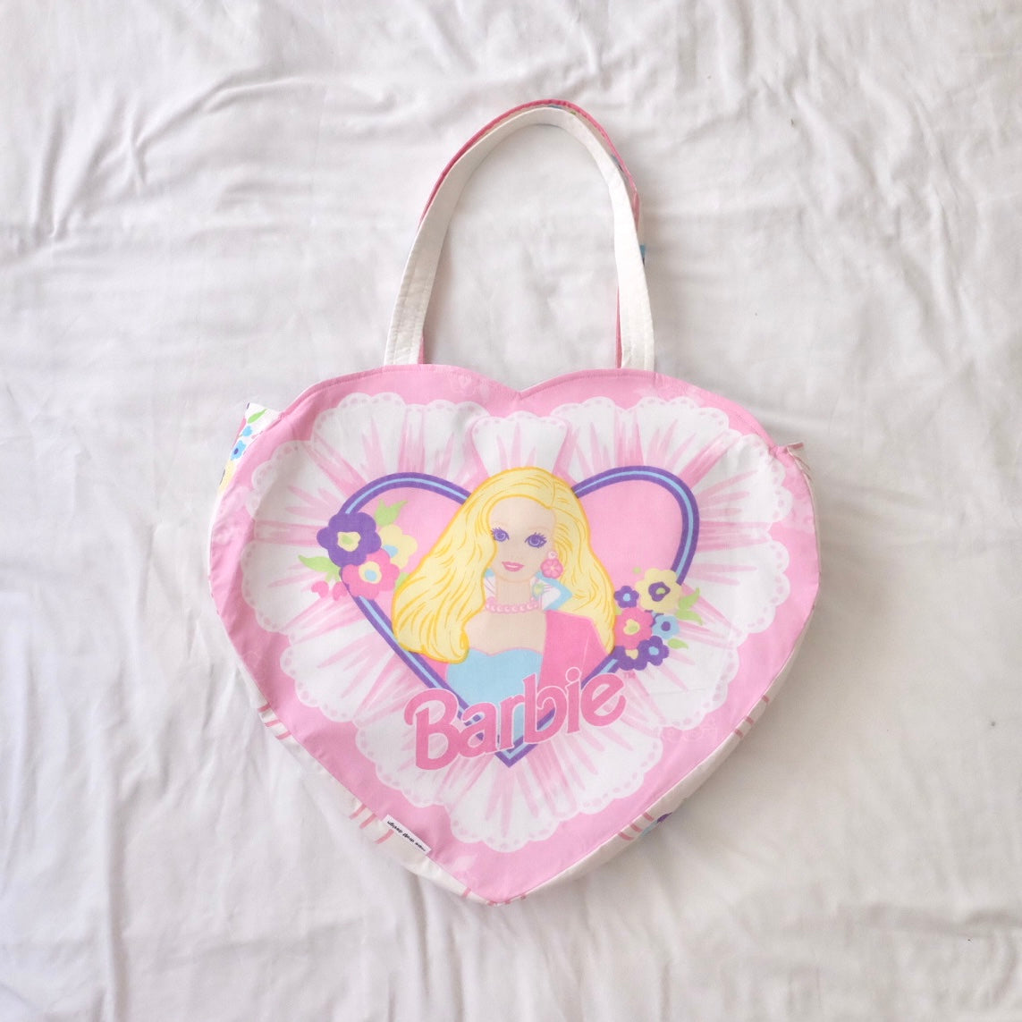 custom heart tote bag