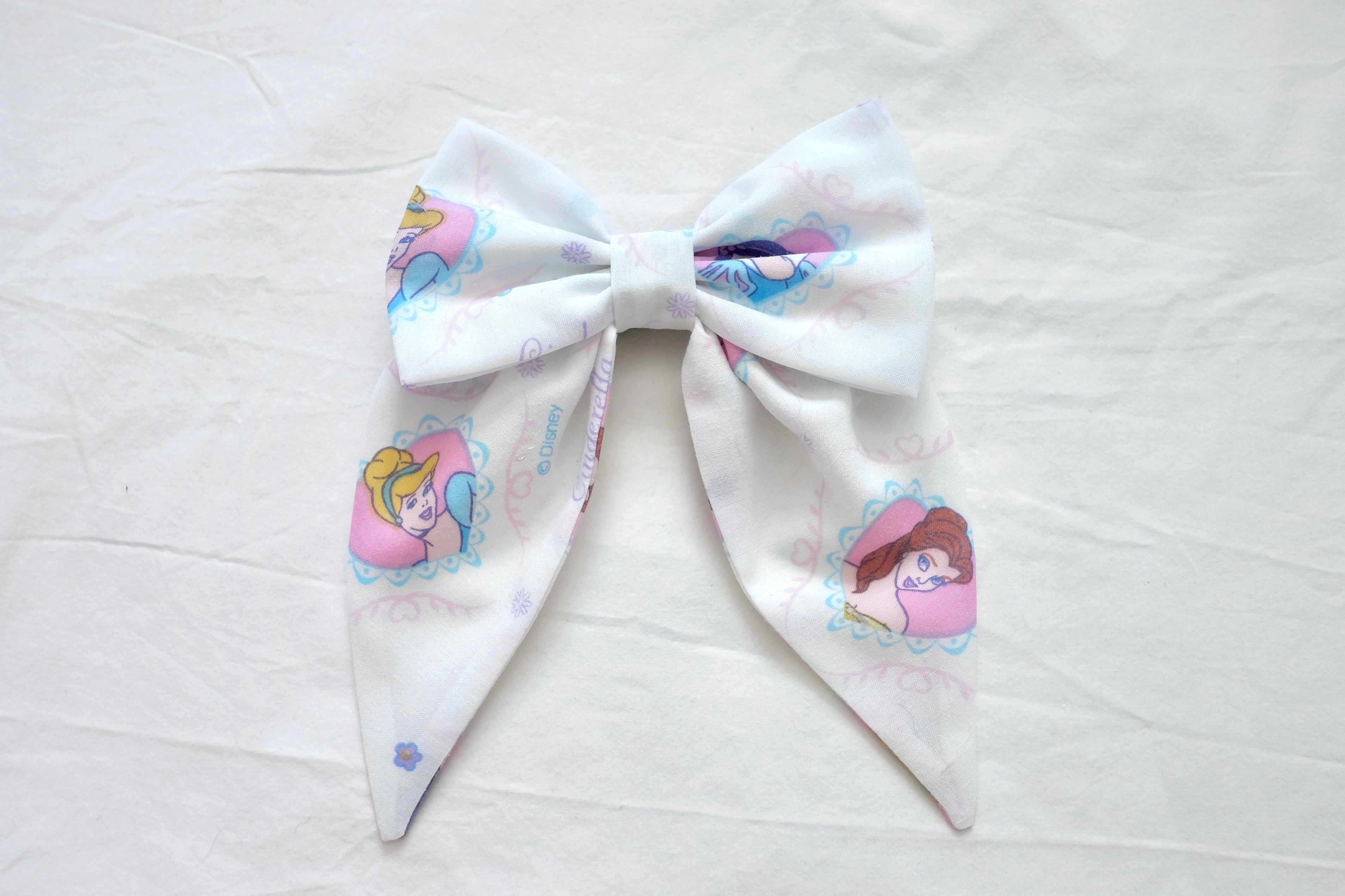 Bow Princess Move princess barrette bow – rope drop design