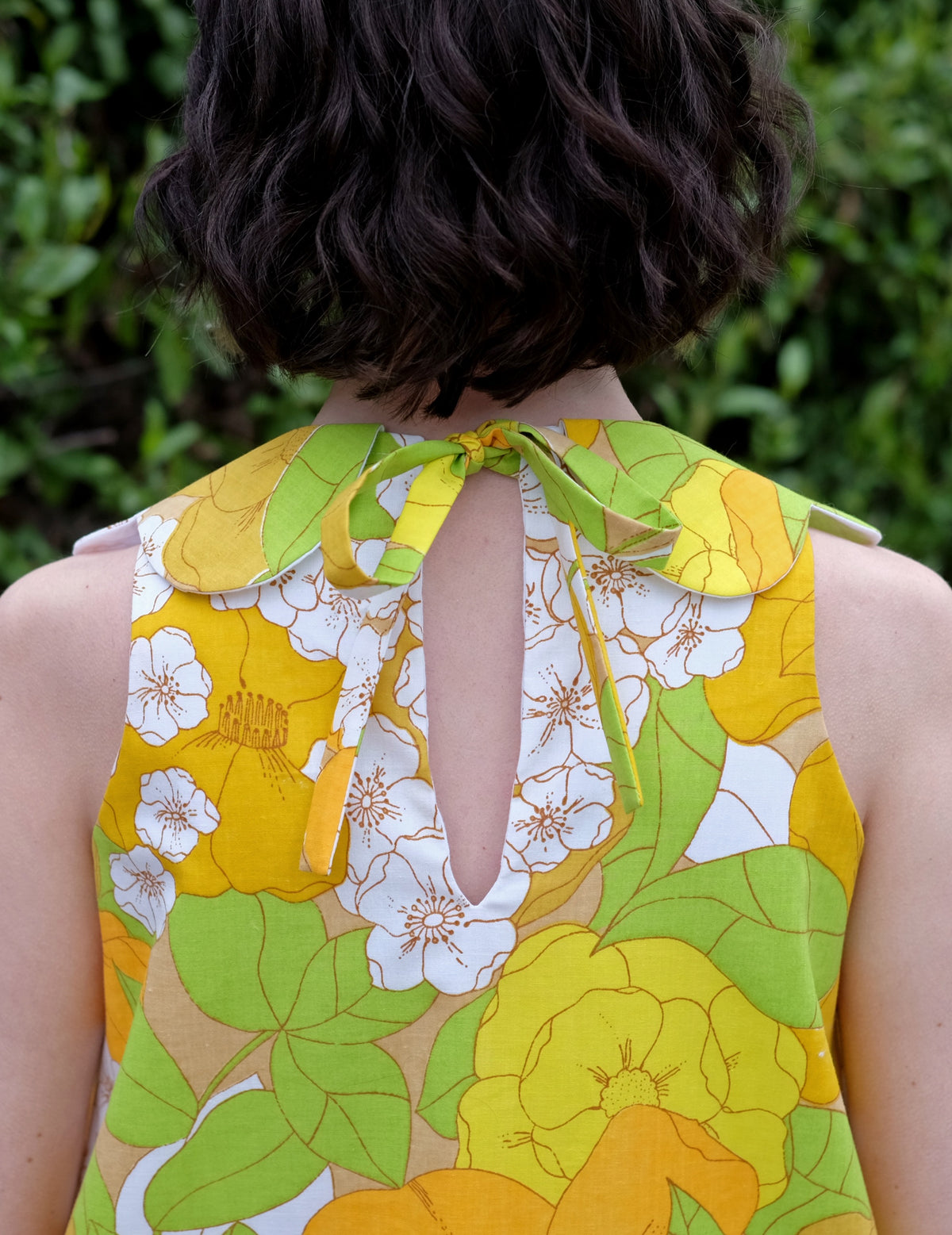 custom petal dress