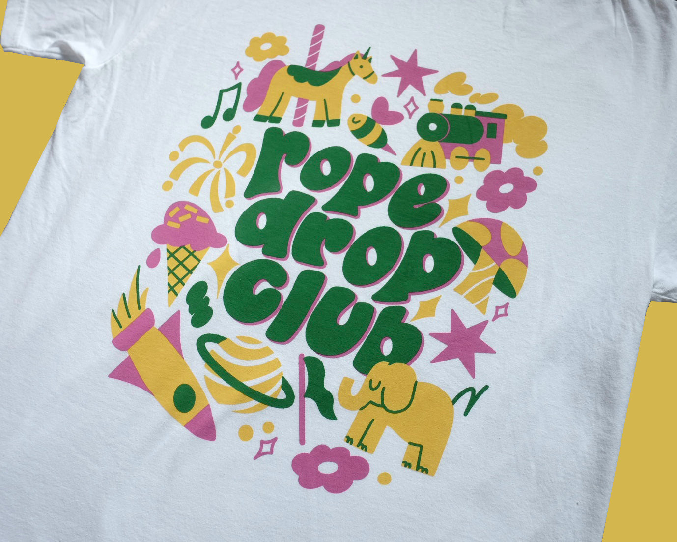 rope drop club t-shirt