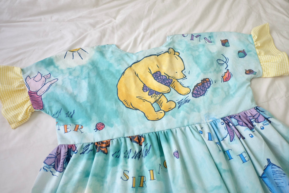 custom midi smock dress
