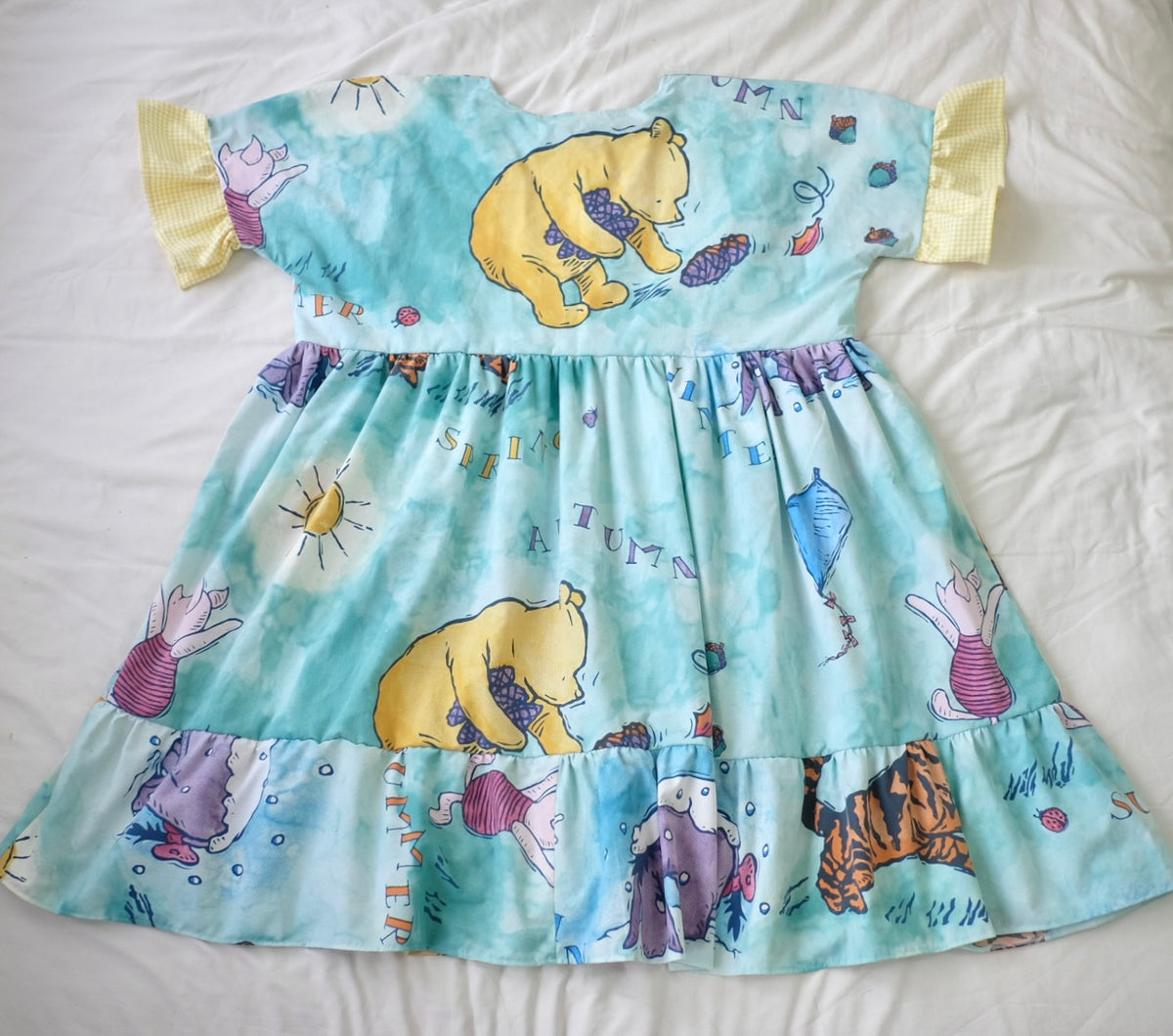 custom midi smock dress